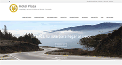 Desktop Screenshot of hotelplazamerida.com